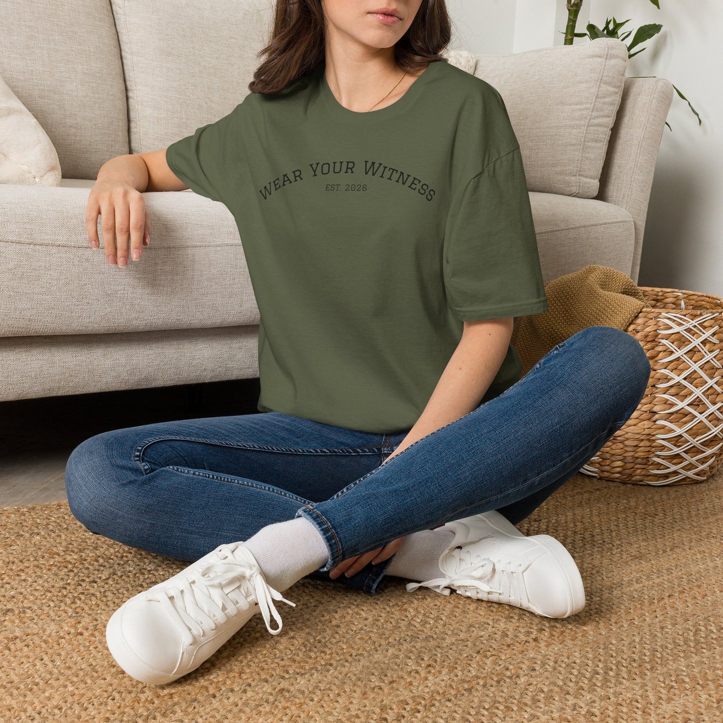 G.O.A.T. – God Over All Things Christian Graphic T-Shirt