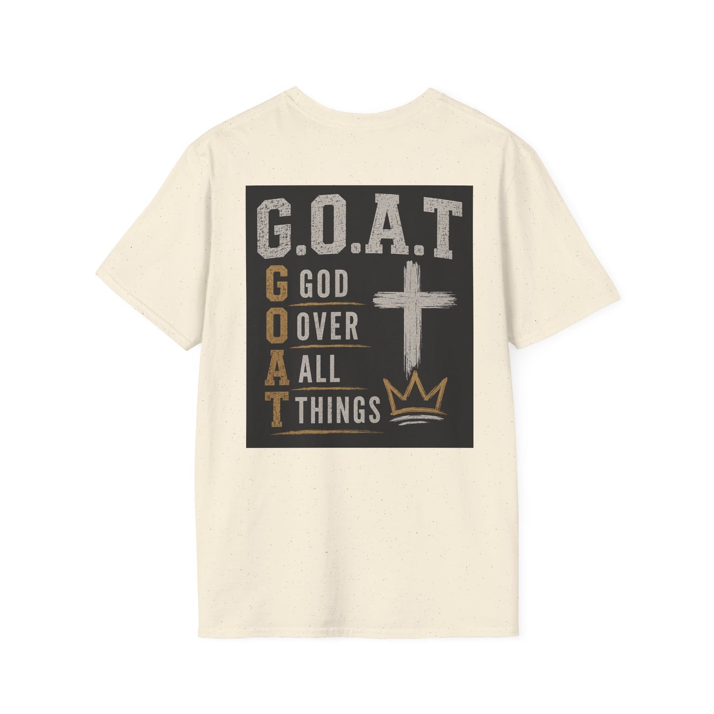 God Over All Things Christian Graphic T-Shirt