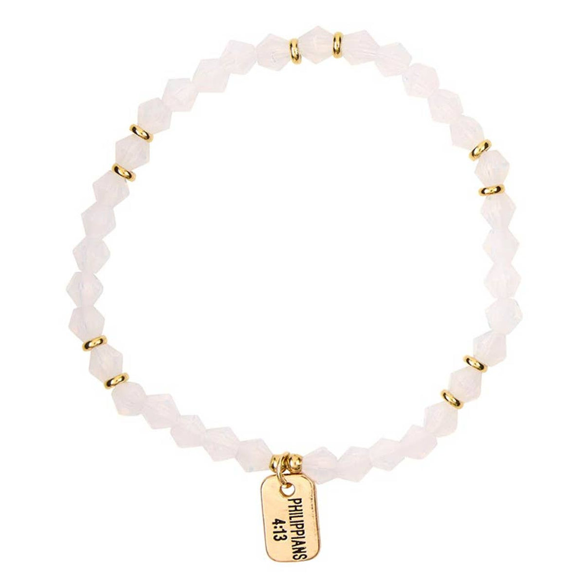 Glass Bead Tagged Bracelet Filled Display