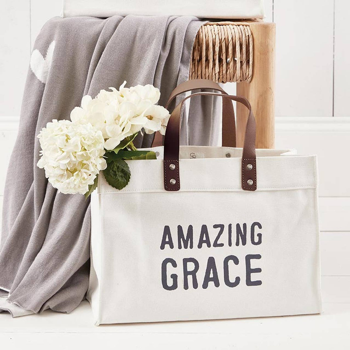 Amazing Grace Mini Canvas Tote