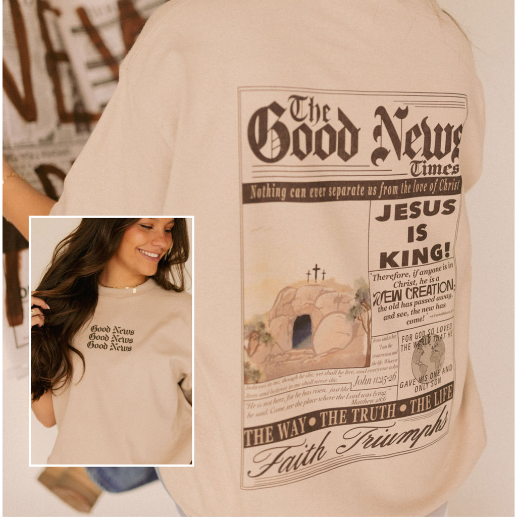 The Good News Easter Graphic