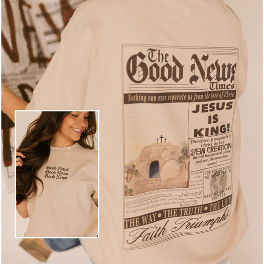 The Good News Easter Graphic