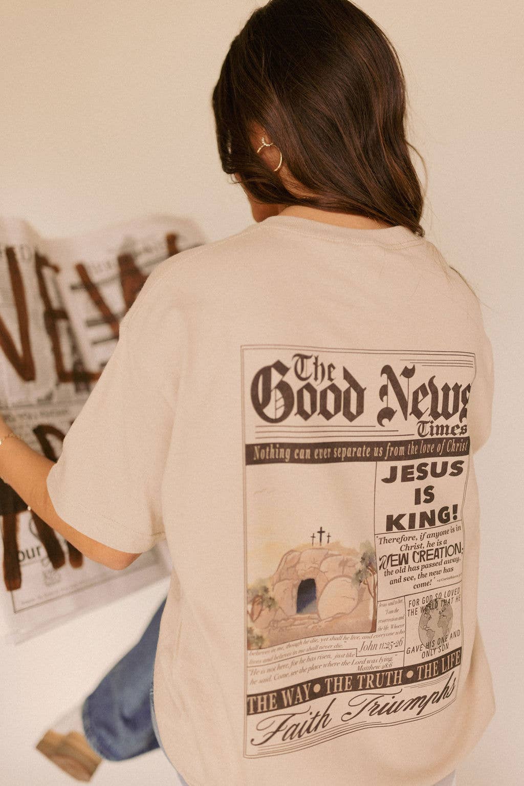 The Good News Easter Graphic