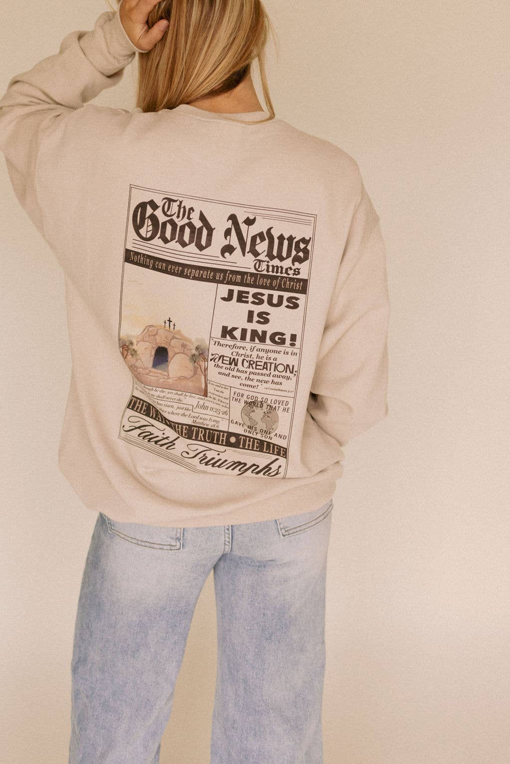 The Good News Easter Graphic